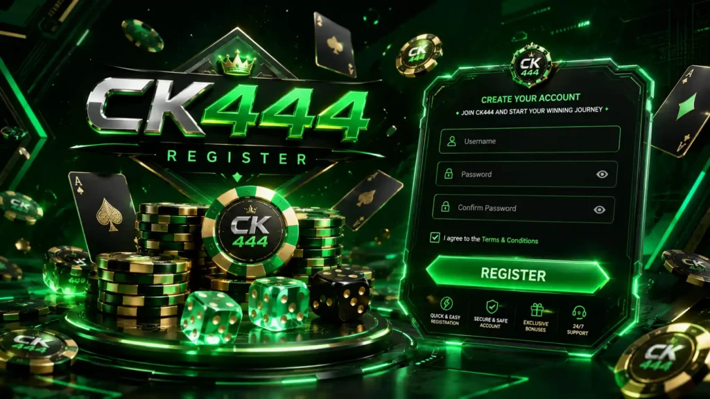 CK444 Game Registration