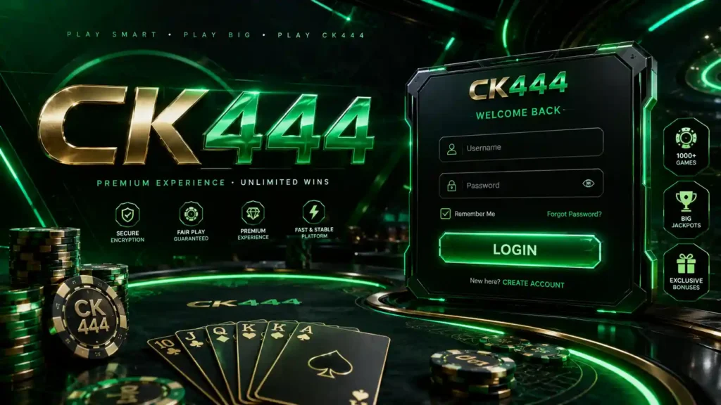 CK444 Login Guide Details